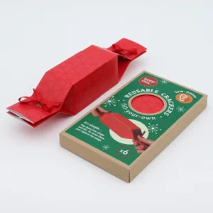 Keep This Cracker Red Xmas design with packaging